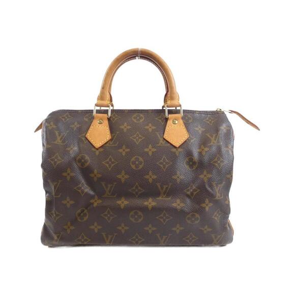 LOUIS VUITTON Brown Monogram Speedy 30 Boston Bag - Picture 1 of 9